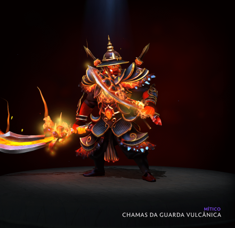 Chamas da Guarda Vulcânica